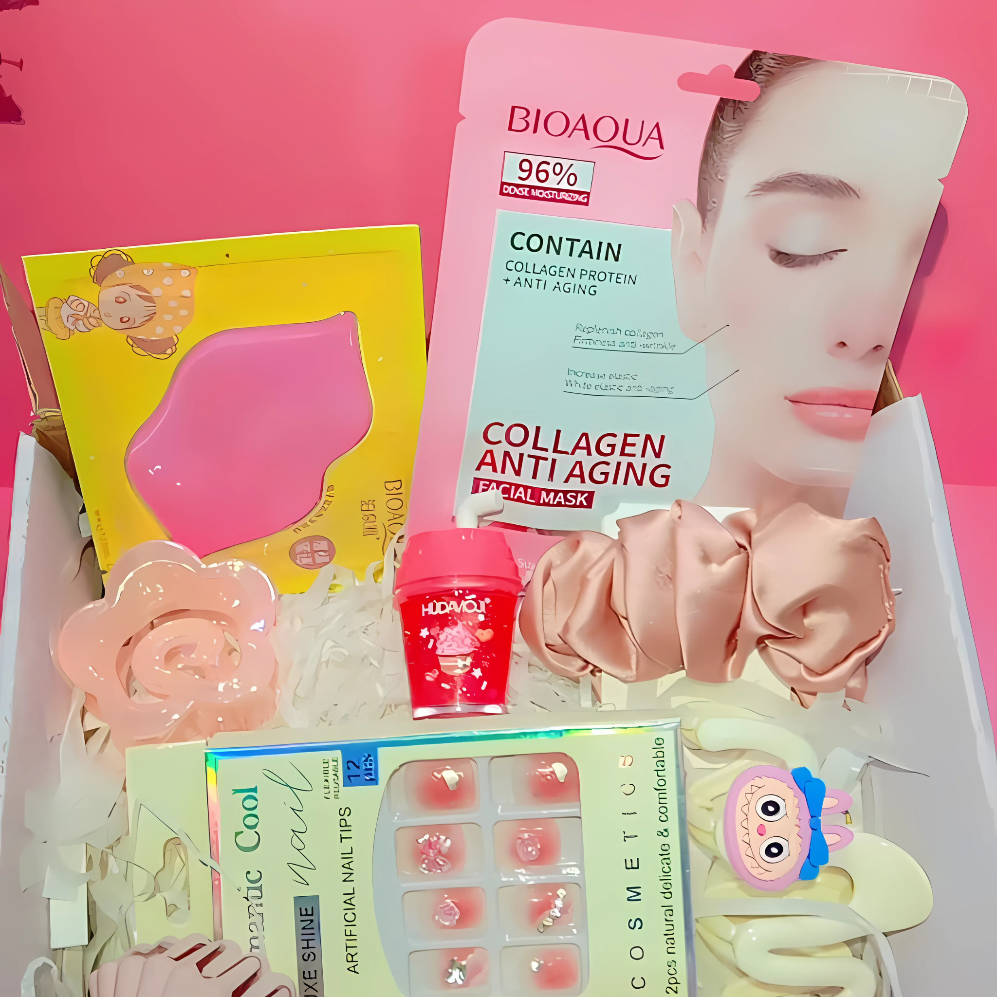 Fresh & Fun Pink Skincare Packaging