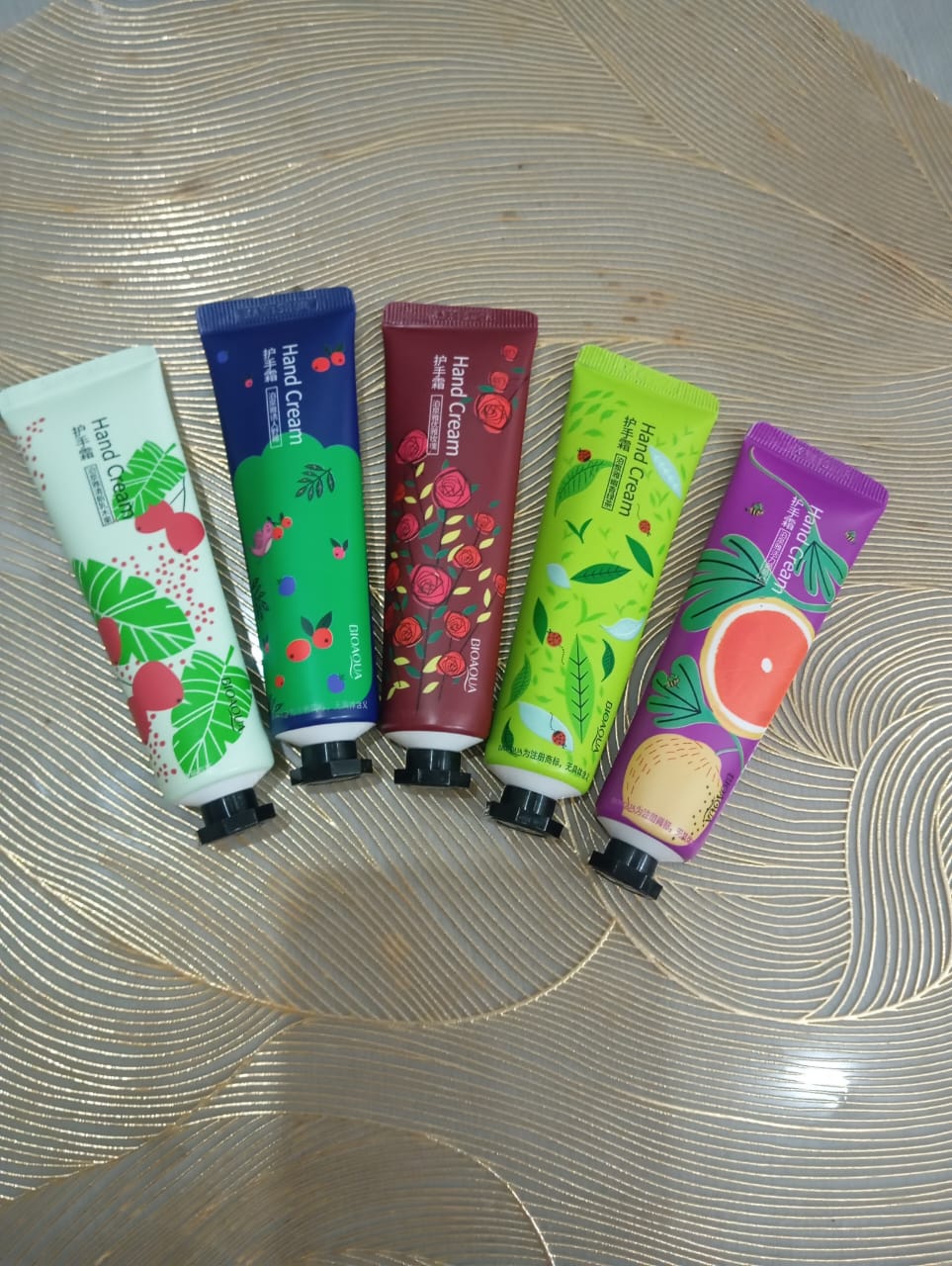 Colorful and Refreshing Hand Cream Collection (Pack of 5)