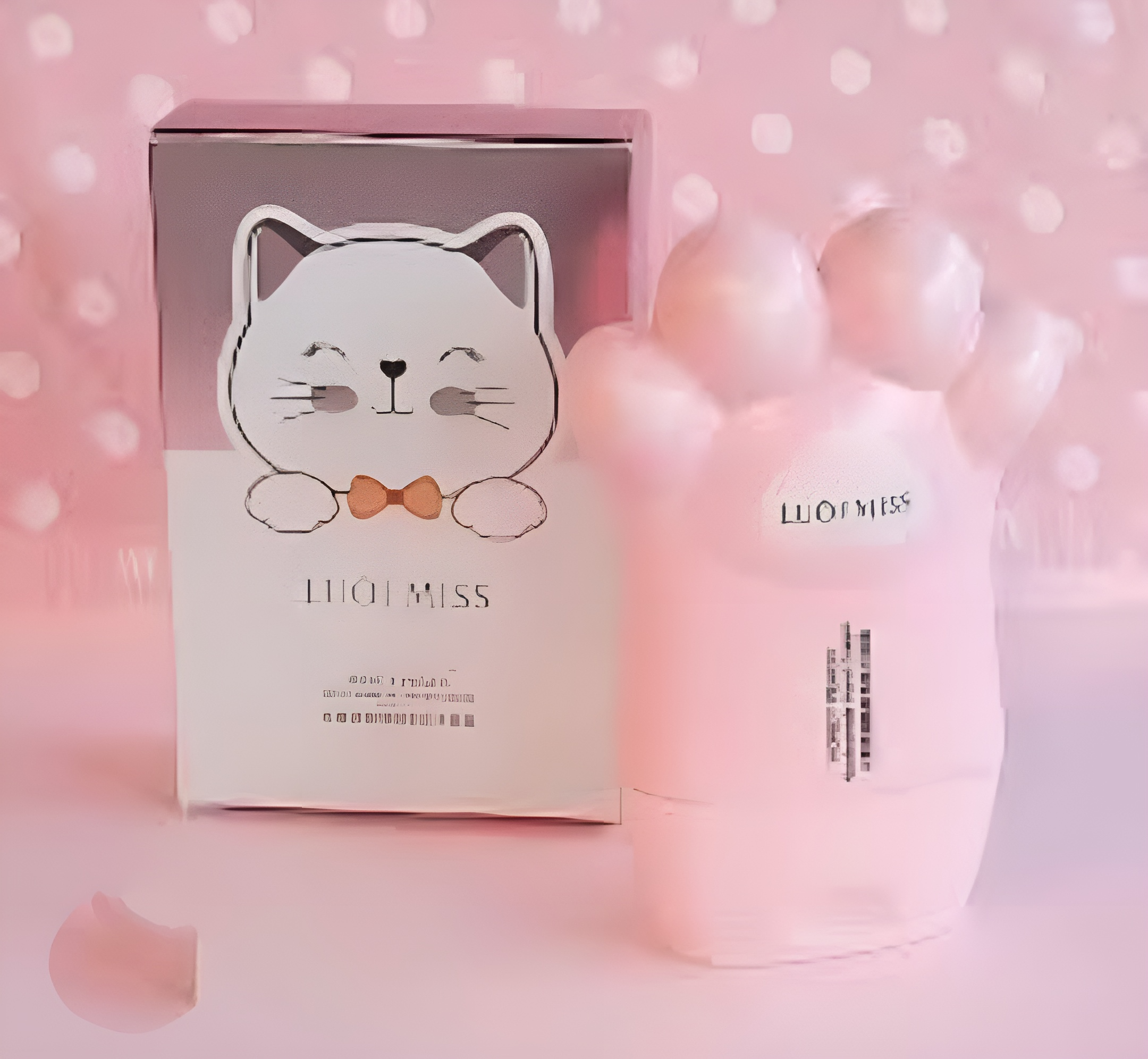 Cute Pink Cat Paw Hand Lotion